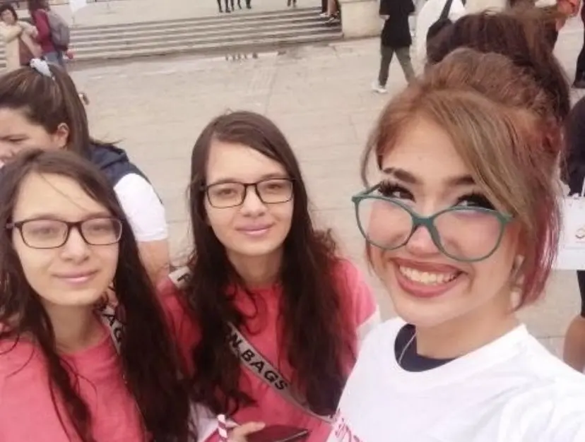 Pic with fans