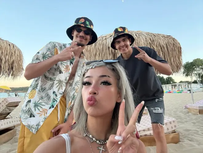 Pic with fans